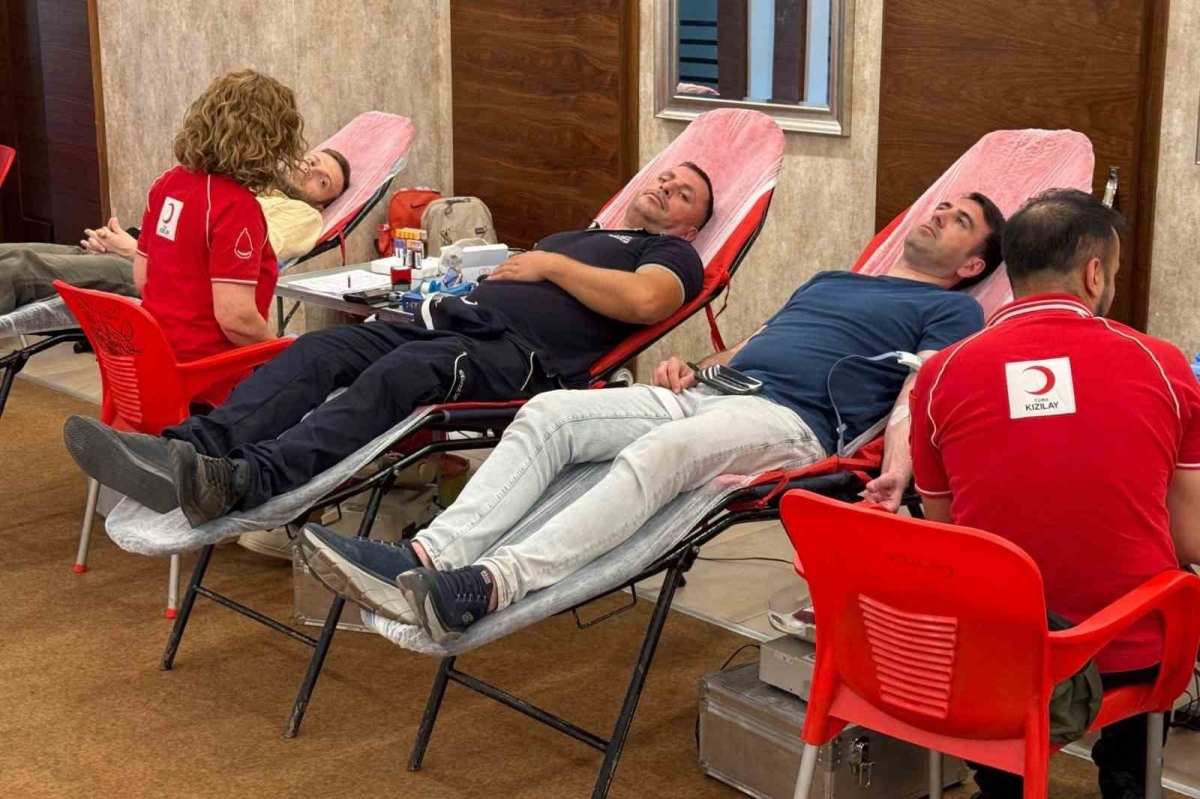Hayat kurtaran kampanyaya AOSB’den güçlü katılım
