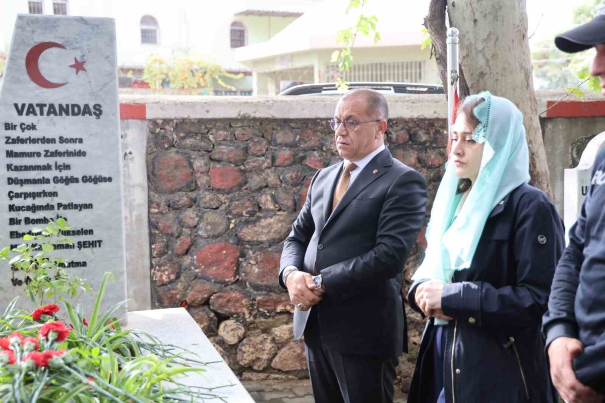 Saimbeyli’nin kurtuluşunun 106. yılında Saim Bey mezarı başında anıldı
